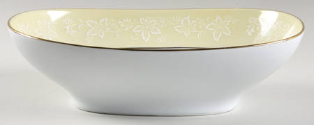 Annulaire 9" Oval Vegetable Bowl