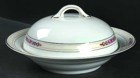 Ansonia Round Covered Butter