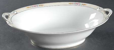 Ansonia 10" Oval Vegetable Bowl