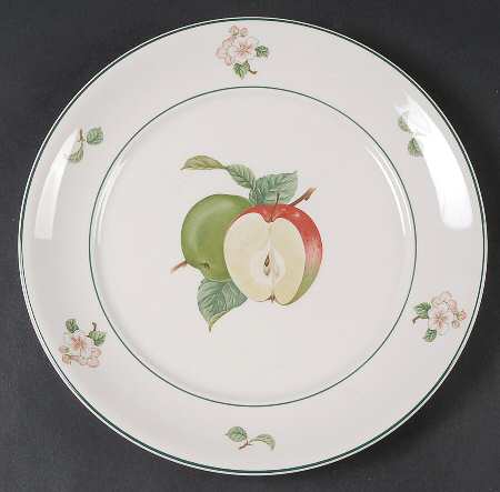 Apple Crisp 12" Chop Plate (Round Platter)