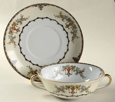Apollo Flat Cream Soup Bowl & Saucer Set