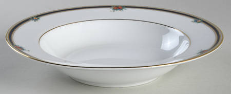 April Poem Large Rim Soup Bowl