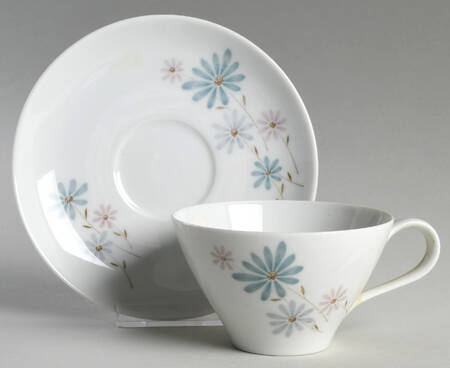 April Flat Cup & Saucer Set