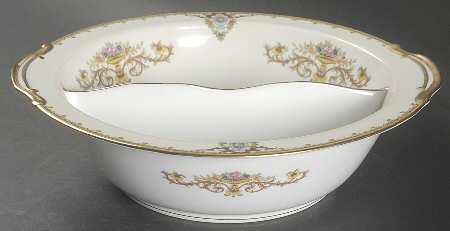 Arabella Round Divided Vegetable Bowl