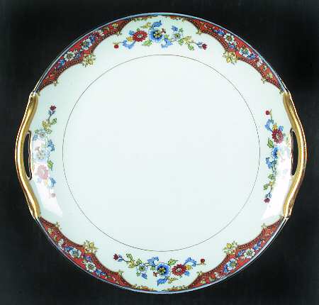 Araby Handled Cake Plate