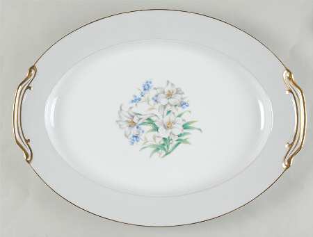 Arcadia 16" Oval Serving Platter