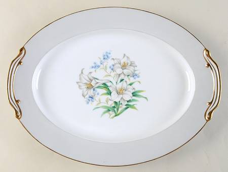 Arcadia 13" Oval Serving Platter