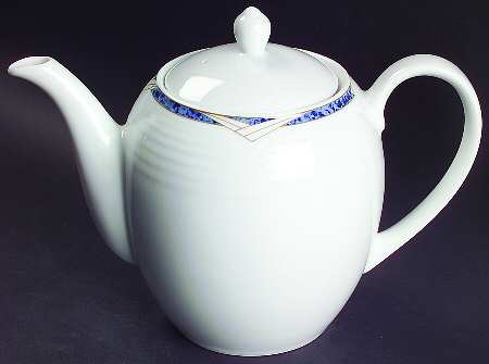Arctic Blue Tea/Coffee Pot & Lid