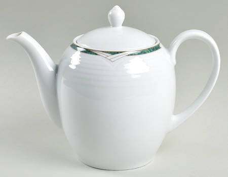 Arctic Green Tea/Coffee Pot & Lid