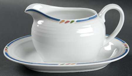 Arctic Circle Gravy Boat & Underplate (Relish/Butter)