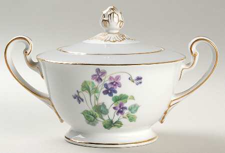 Arcola Sugar Bowl & Lid