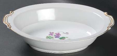 Arcola 10" Oval Vegetable Bowl