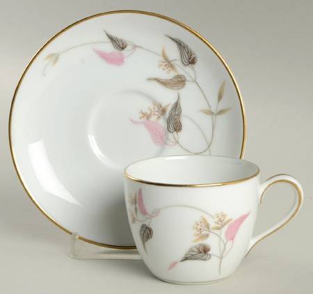 Arden Flat Demitasse Cup & Saucer Set
