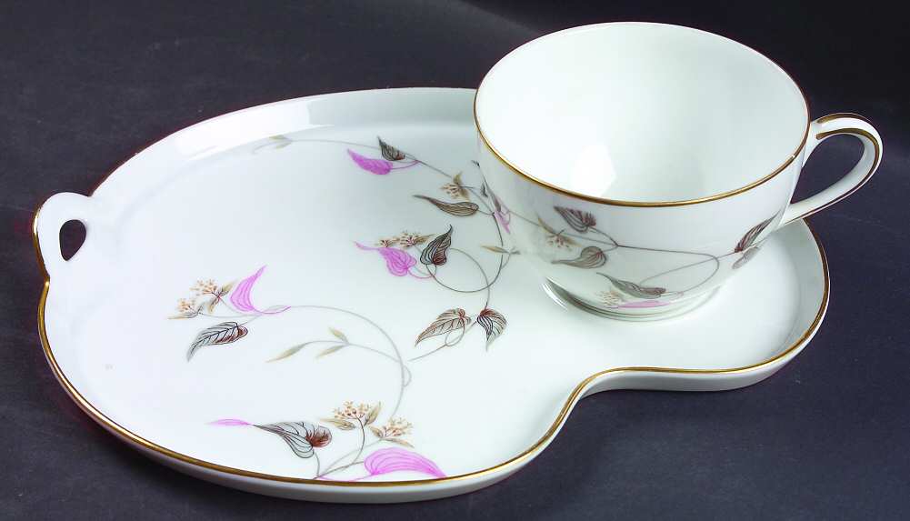 Arden Snack Plate & Cup Set