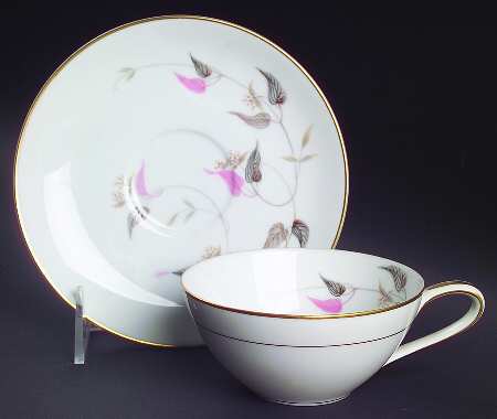 Arden Flat Cup & Saucer Set