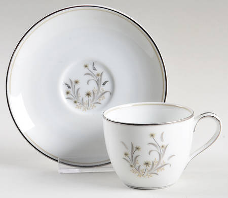 Ardis Flat Demitasse Cup & Saucer Set