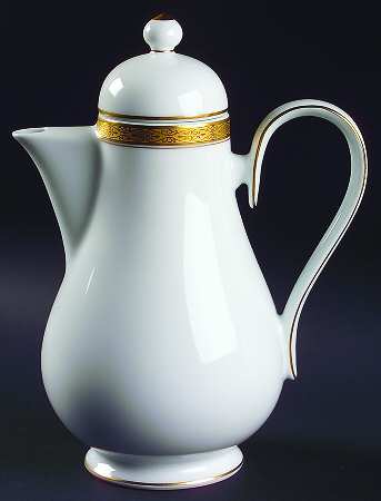 Aristocrat Gold Coffee Pot & Lid