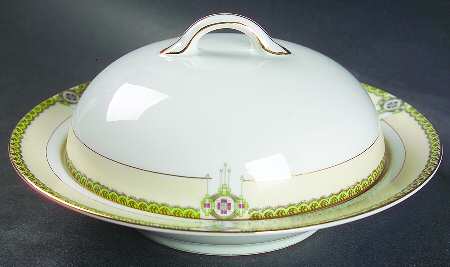 Argonne Round Covered Butter