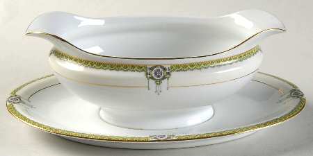 Argonne Gravy Boat with Attached Underplate