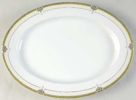 Argonne 13" Oval Serving Platter