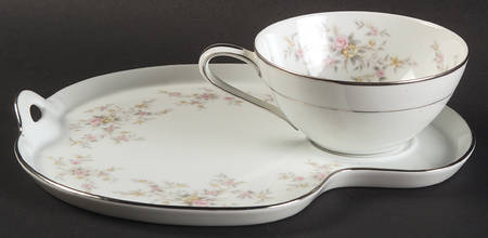 Arlene Snack Plate & Cup Set