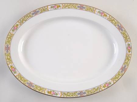 Arleigh 13" Oval Serving Platter