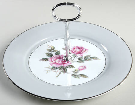 Arlington Round Serving Plate with Center Handle (Dp) Hc