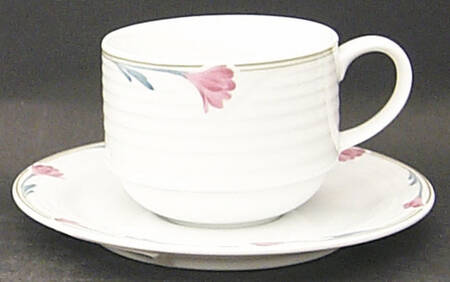 Arctic Spring Flat Cup & Saucer Set
