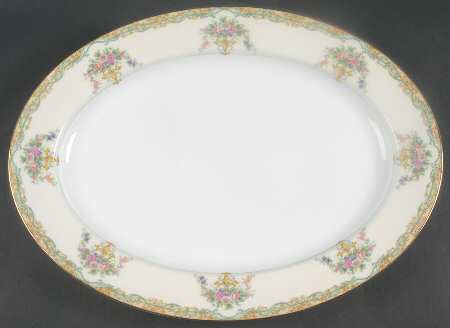 Arvana 16" Oval Serving Platter