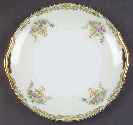 Arvana Handled Cake Plate