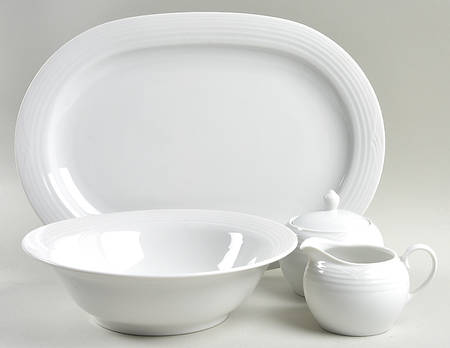 Arctic White 5 Piece Hostess Set