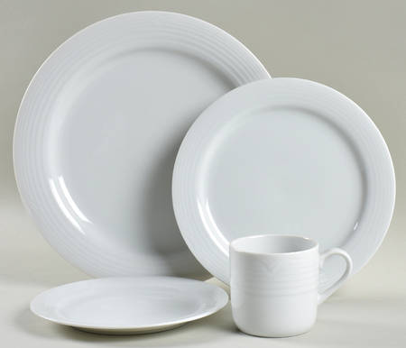 Arctic White 4 Piece Place Setting