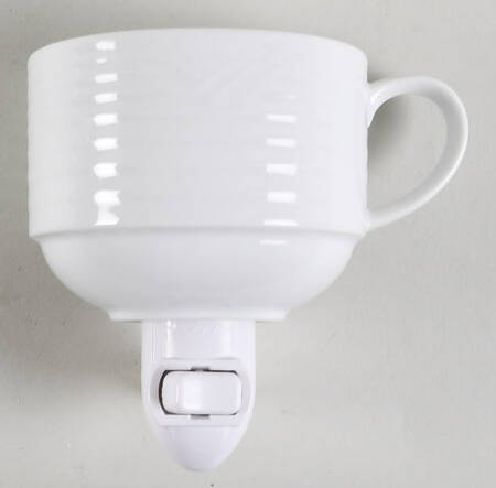 Arctic White 1 5/8" + cup (H) Night Light/Cup HC