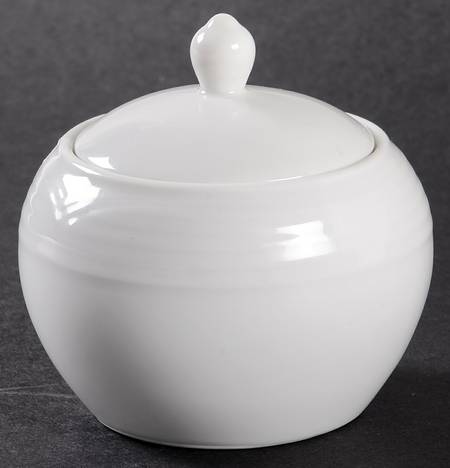 Arctic White Mini Sugar Bowl & Lid