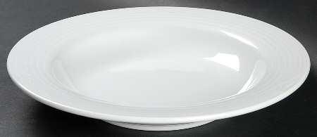 Arctic White Rim Soup Bowl