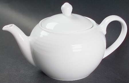 Arctic White Mini Teapot & Lid