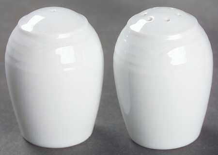 Arctic White Salt & Pepper Set
