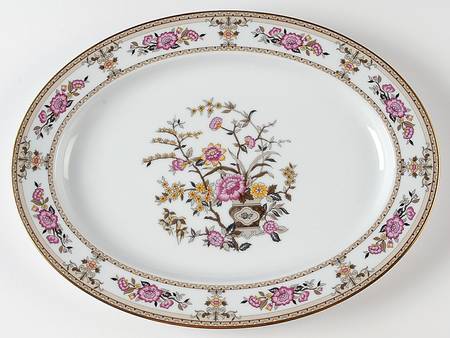 Asian Dream 16" Oval Serving Platter