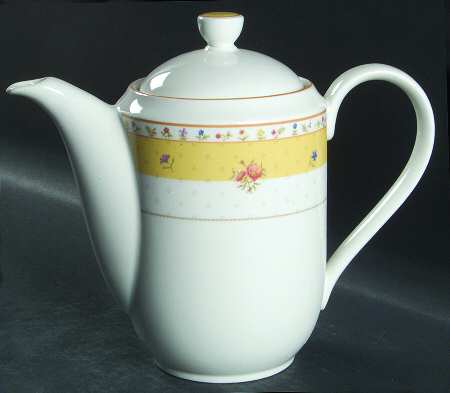 Aspen Flowers Tea/Coffee Pot & Lid