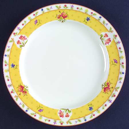 Aspen Flowers Salad Plate