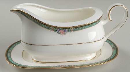 Ashbury Gravy Boat & Underplate (Relish/Butter)