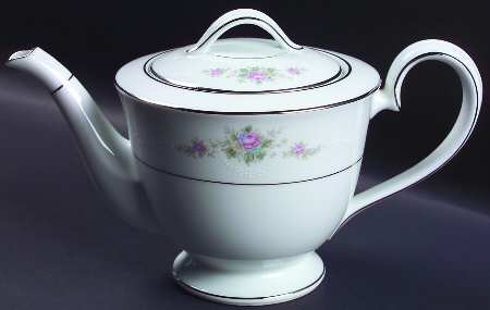 Astor Rose Teapot & Lid