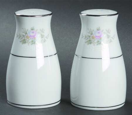 Astor Rose Salt & Pepper Set