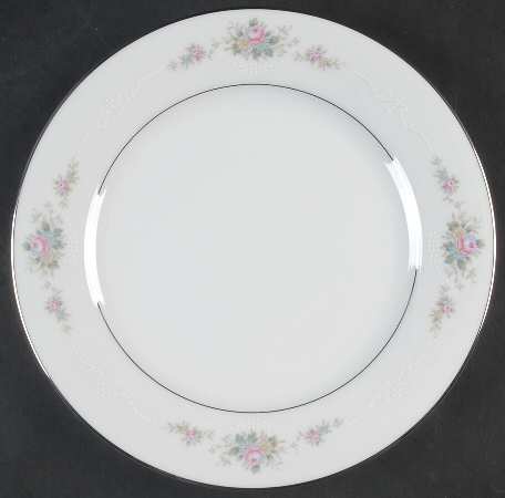 Astor Rose Salad Plate