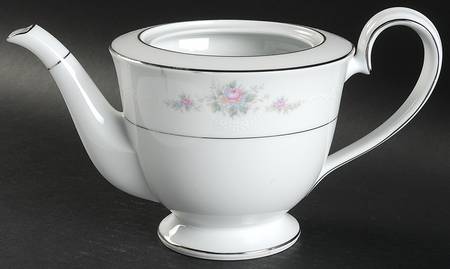 Astor Rose Small Teapot No Lid