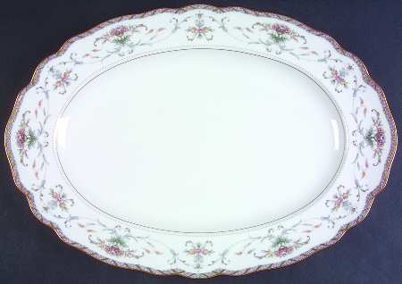 Astorbrook 14" Oval Serving Platter by Noritake