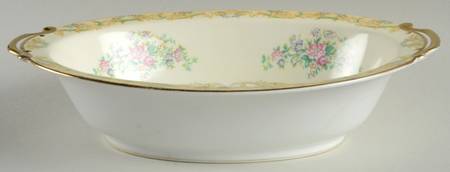 Atesia 10" Oval Vegetable Bowl