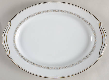 Athena 13" Oval Serving Platter