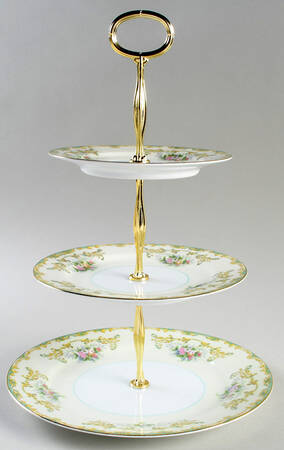 Athena 13 7/8"-14 1/4" 3-Tiered Serving Tray(DP,SP,BB) HC