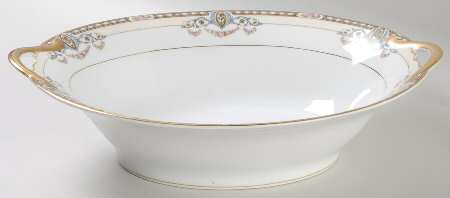 Atlanta 10" Oval Vegetable Bowl
